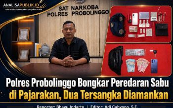 Polres Probolinggo Bongkar Peredaran Sabu di Pajarakan, Dua Tersangka Diamankan