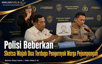 Polisi Beberkan Sketsa Wajah Dua Terduga Pengeroyok Warga Pejompongan