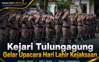 Kejari Tulungagung Gelar Upacara Hari Lahir Kejaksaan