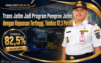 Trans Jatim Jadi Program Pemprov Jatim dengan Kepuasan Tertinggi, Tembus 82,5 Persen
