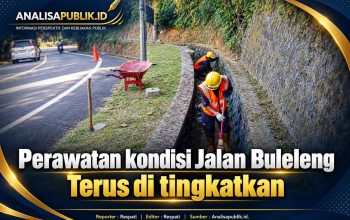 Perawatan kondisi Jalan Buleleng Terus di tingkatkan