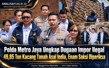 Polda Metro Jaya Ungkap Dugaan Impor Ilegal 49,85 Ton Kacang Tanah Asal India, Enam Saksi Diperiksa