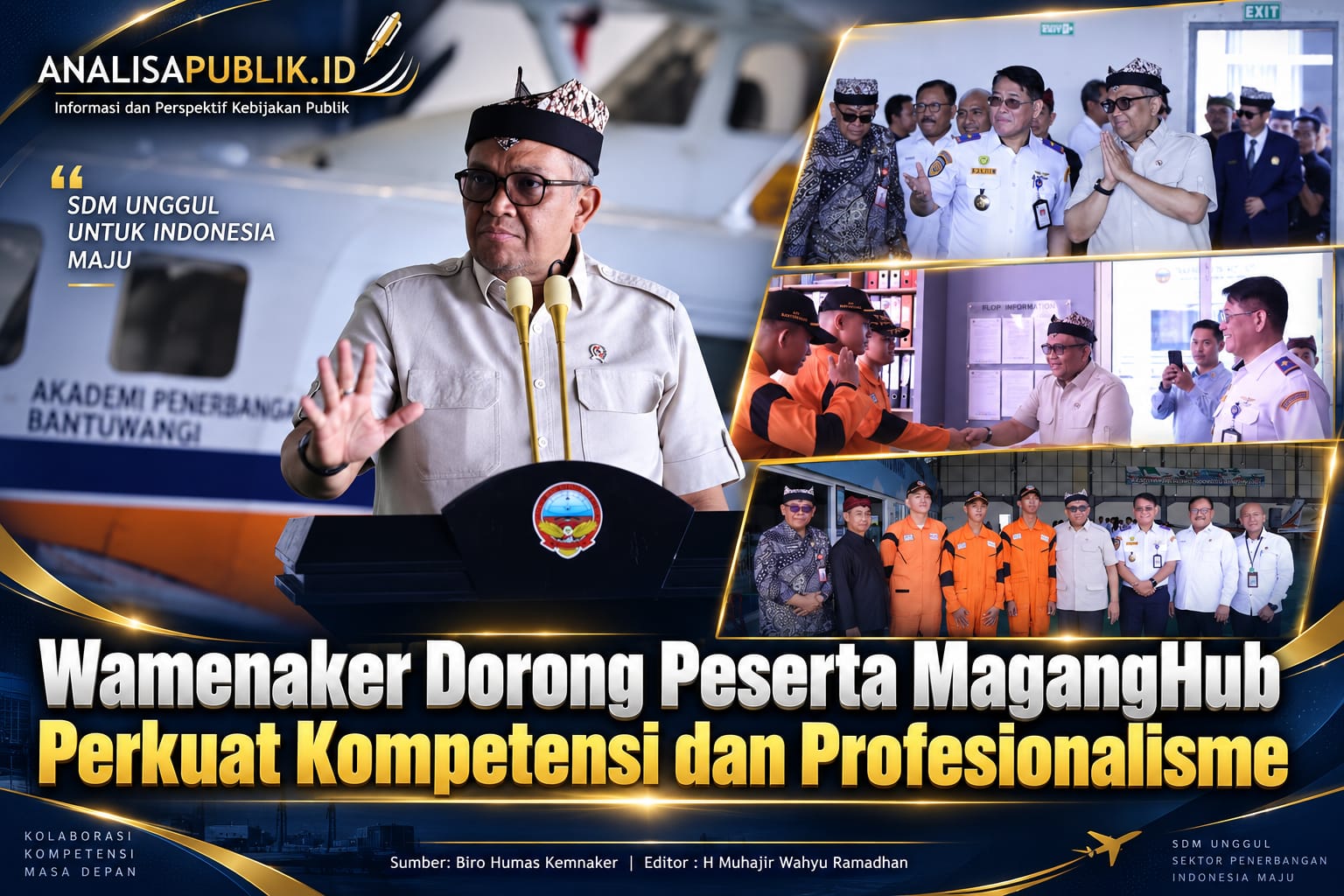 Wamenaker Dorong Peserta MagangHub Perkuat Kompetensi dan Profesionalisme