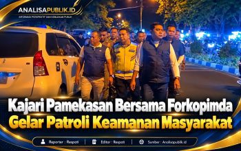 Kajari Pamekasan Bersama Forkopimda Gelar Patroli Keamanan Masyarakat