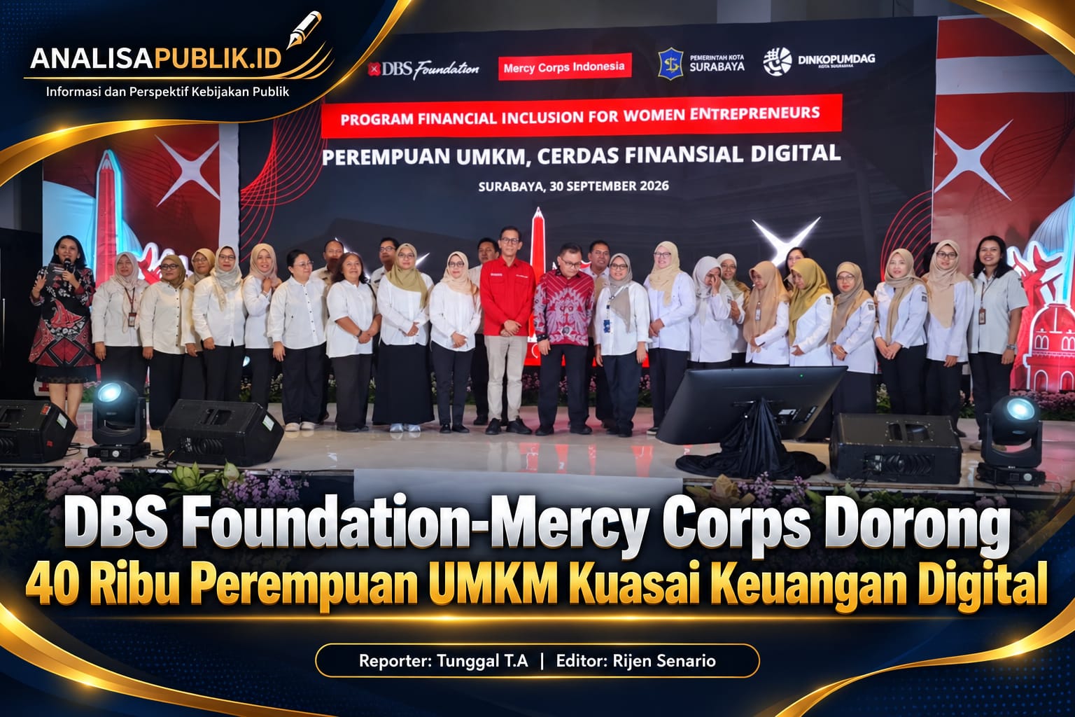 DBS Foundation-Mercy Corps Dorong 40 Ribu Perempuan UMKM Kuasai Keuangan Digital