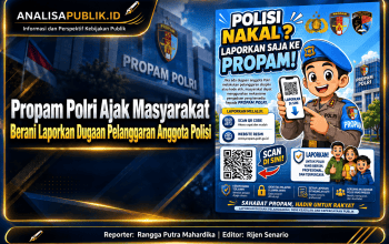 Propam Polri Ajak Masyarakat Berani Laporkan Dugaan Pelanggaran Anggota Polisi