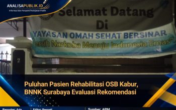 Puluhan Pasien Rehabilitasi OSB Kabur,  BNNK Surabaya Evaluasi Rekomendasi