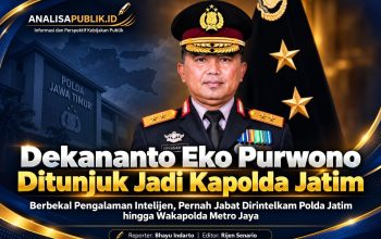 Dekananto Eko Purwono Ditunjuk Jadi Kapolda Jatim