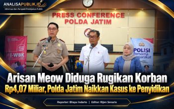 Arisan Meow Diduga Rugikan Korban Rp4,07 Miliar, Polda Jatim Naikkan Kasus ke Penyidikan