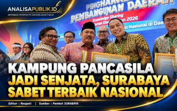 Kampung Pancasila Jadi Senjata, Surabaya Sabet Terbaik Nasional