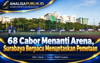 68 Cabor Menanti Arena, Surabaya Berpacu Menuntaskan Pemetaan
