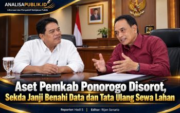 Aset Pemkab Ponorogo Disorot, Sekda Janji Benahi Data dan Tata Ulang Sewa Lahan