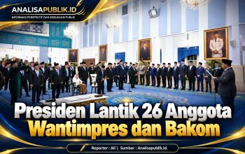 Presiden Lantik 26 Anggota Wantimpres dan Bakom
