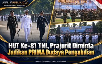 HUT Ke-81 TNI, Prajurit Diminta Jadikan PRIMA Budaya Pengabdian