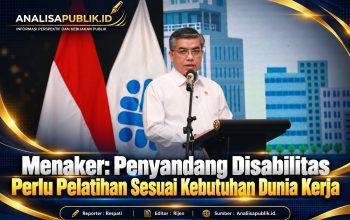 Menaker: Penyandang Disabilitas Perlu Pelatihan Sesuai Kebutuhan Dunia Kerja