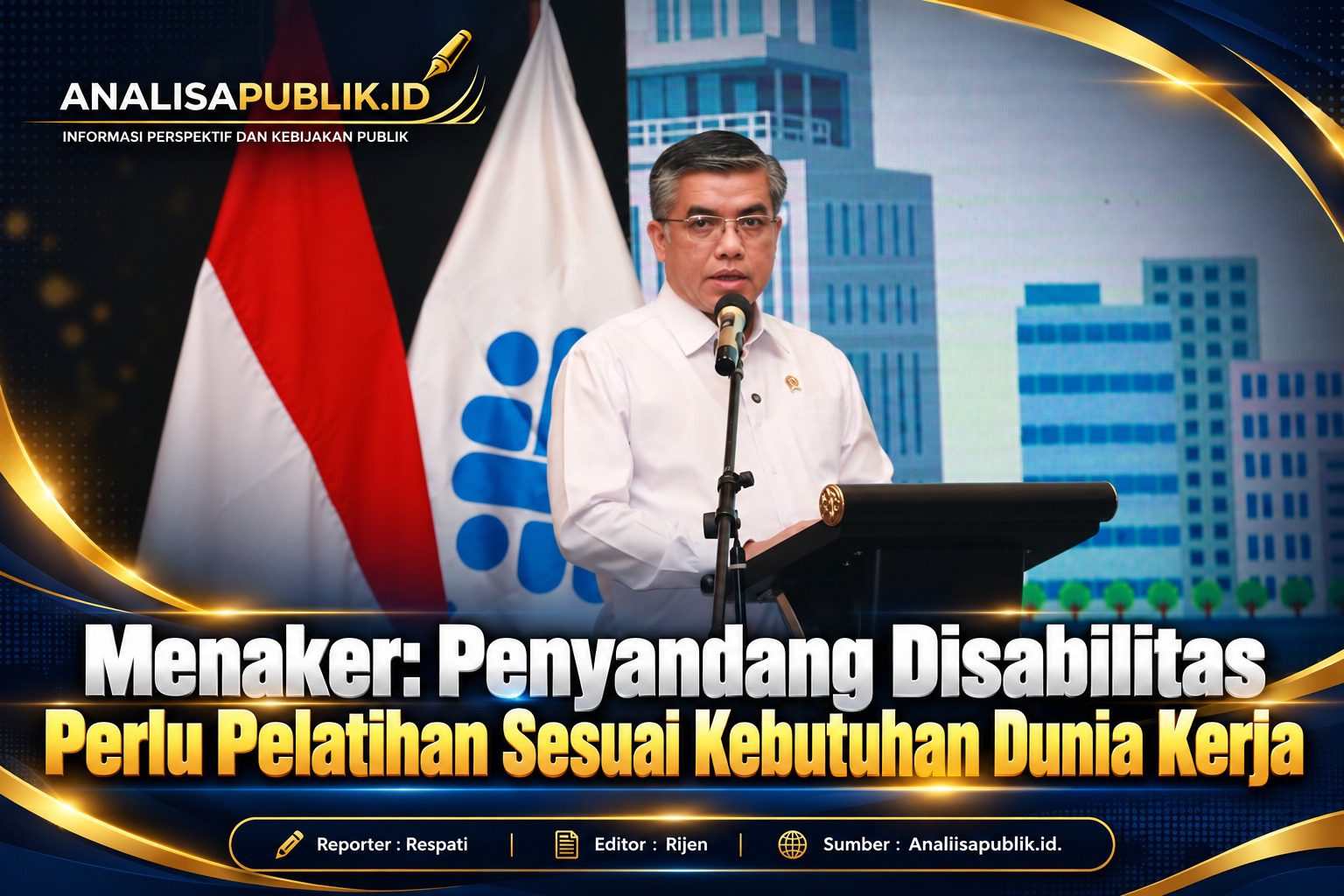 Menaker: Penyandang Disabilitas Perlu Pelatihan Sesuai Kebutuhan Dunia Kerja