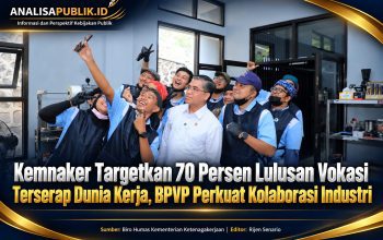 Kemnaker Targetkan 70 Persen Lulusan Vokasi Terserap Dunia Kerja, BPVP Perkuat Kolaborasi Industri