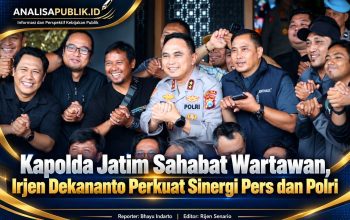 Kapolda Jatim Sahabat Wartawan, Irjen Dekananto Perkuat Sinergi Pers dan Polri