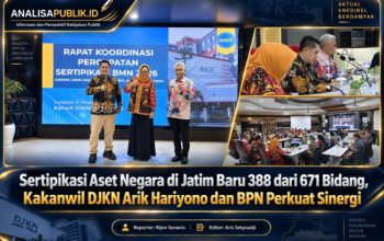 Sertipikasi Aset Negara di Jatim Baru 388 dari 671 Bidang, Kakanwil DJKN Arik Hariyono dan BPN Perkuat Sinergi