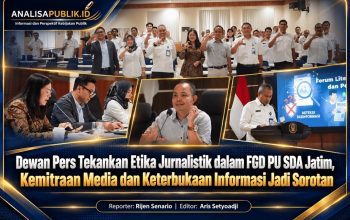Dewan Pers Tekankan Etika Jurnalistik dalam FGD PU SDA Jatim, Kemitraan Media dan Keterbukaan Informasi Jadi Sorotan