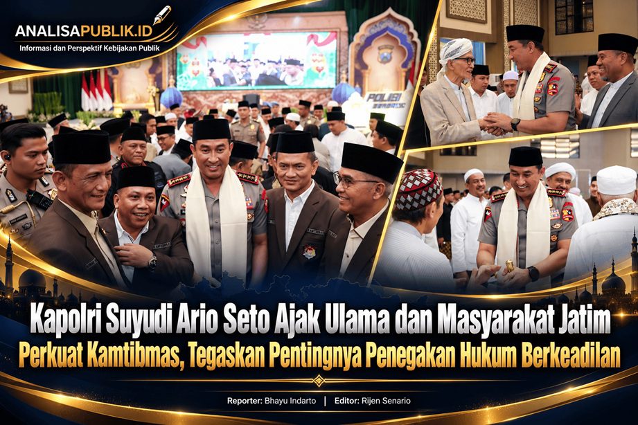 Kapolri Suyudi Ario Seto Ajak Ulama dan Masyarakat Jatim Perkuat Kamtibmas, Tegaskan Pentingnya Penegakan Hukum Berkeadilan