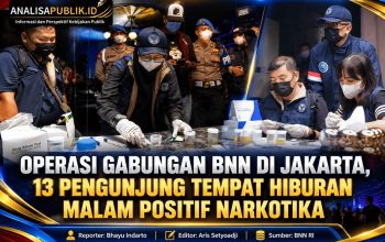 Operasi Gabungan BNN di Jakarta, 13 Pengunjung Tempat Hiburan Malam Positif Narkotika