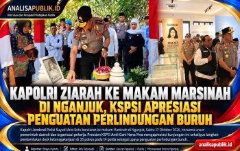 Kapolri Ziarah ke Makam Marsinah di Nganjuk, KSPSI Apresiasi Penguatan Perlindungan Buruh