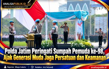Polda Jatim Peringati Sumpah Pemuda ke-98, Ajak Generasi Muda Jaga Persatuan dan Keamanan