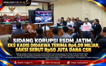 Sidang Korupsi ESDM Jatim, Eks Kadis Didakwa Terima Rp4,09 Miliar, Saksi Sebut Rp50 Juta Dana CSR